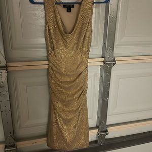 Ralph Lauren gold size 2p dress